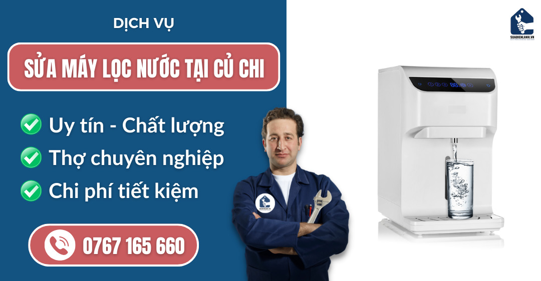 Sửa máy lọc nước tại Củ Chi suadienlanh.vn