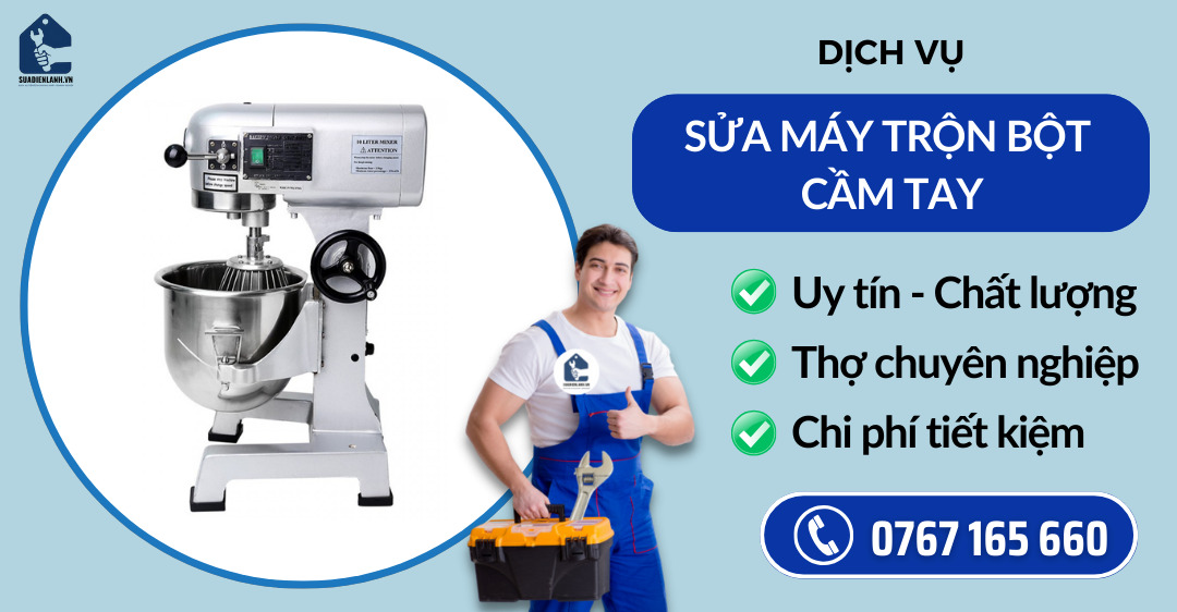 Sửa máy trộn bột cầm tay suadienlanh.vn