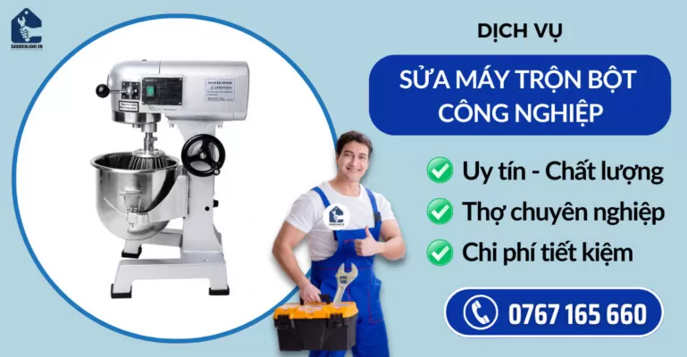Sửa máy trộn bột công nghiệp suadienlanh.vn
