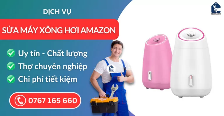 Sửa máy xông hơi Amazon suadienlanh.vn