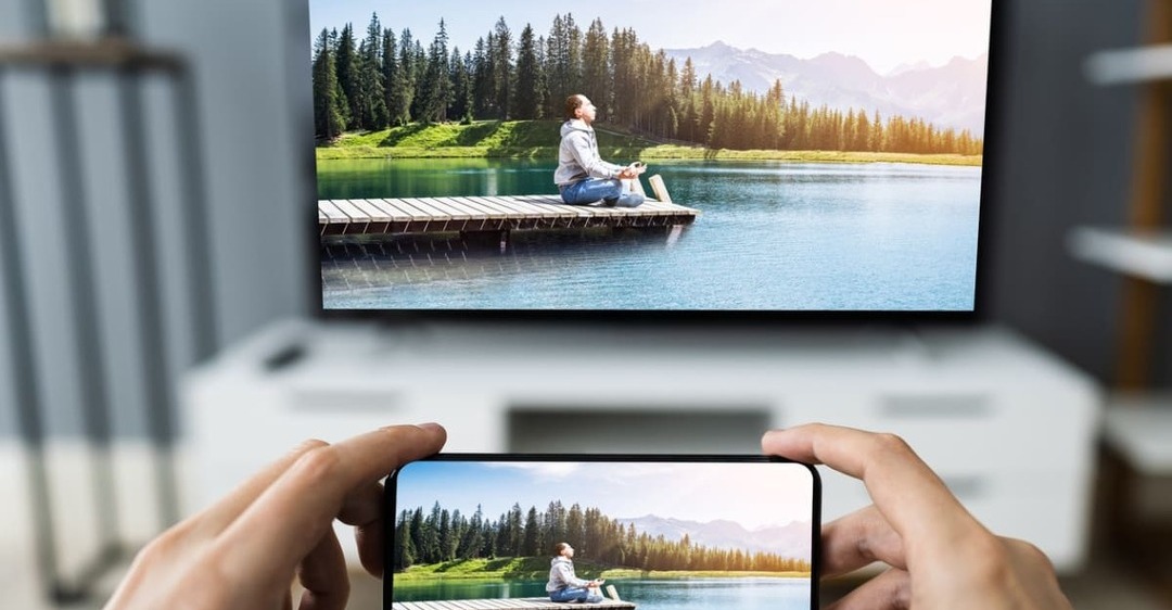 Cách chia sẻ màn hình điện thoại lên tivi