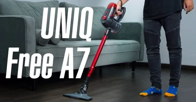 Đánh giá máy hút bụi không dây UNIQ free A7