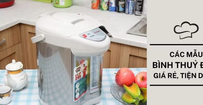 bình thuỷ điện bị tắc