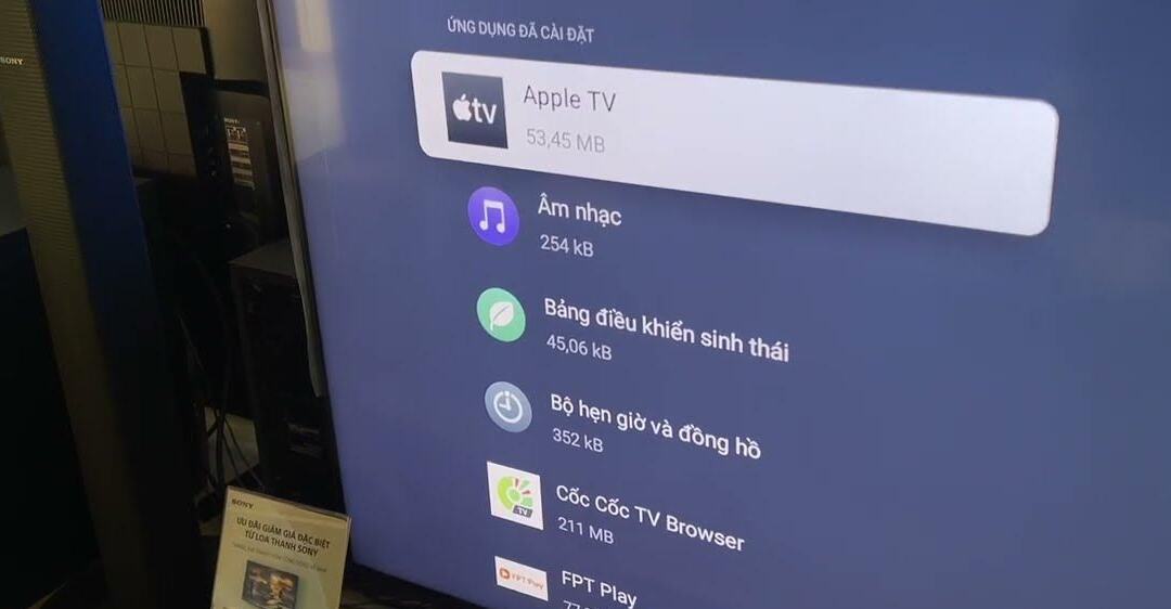 Cách giải phóng bộ nhớ tivi LG