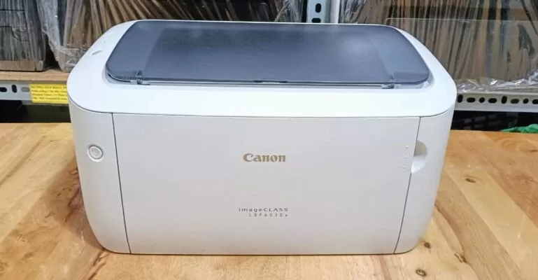 máy in canon 6030 không in được