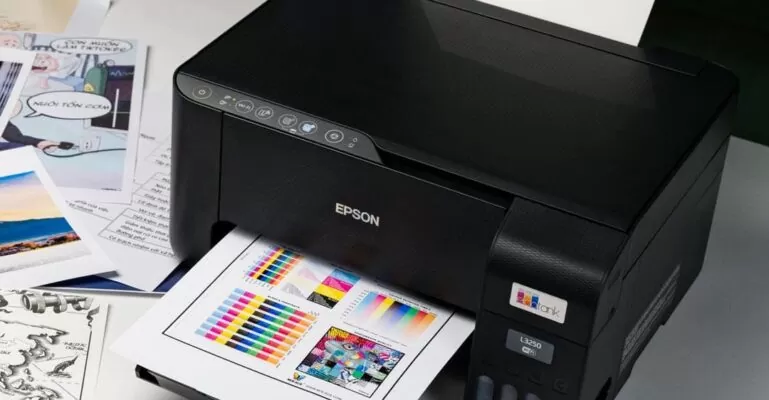 máy in epson bị lỗi màu