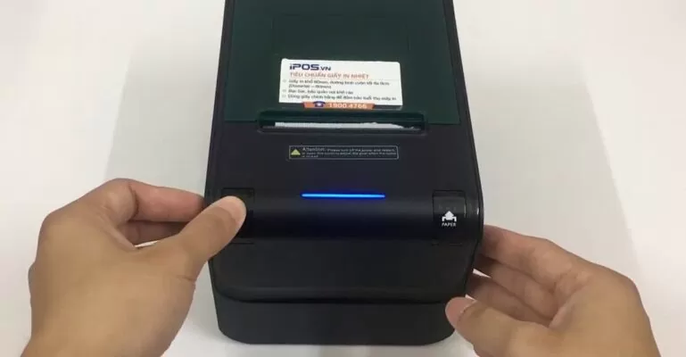 máy in nhiệt xprinter bị mờ