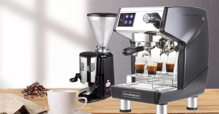 máy pha cà phê tự động và bán tự động