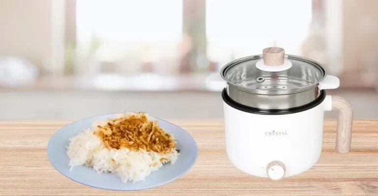 nồi hấp điện không vào điện