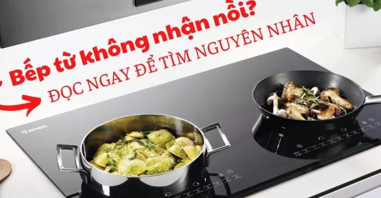 sửa bếp từ không nhận nồi