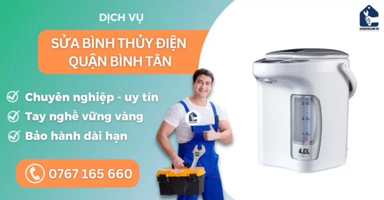 Sửa bình thủy điện quận Bình Tân suadienlanh.vn