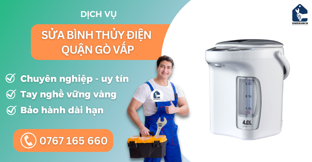 Sửa bình thủy điện quận Gò Vấp suadienlanh.vn