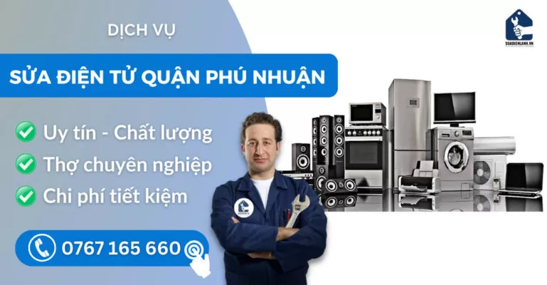 Sửa điện tử quận Phú Nhuận suadienlanh.vn