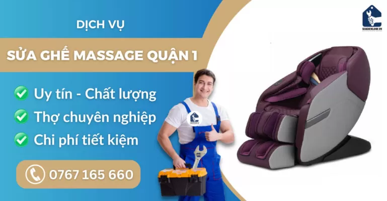 Sửa ghế massage quận 1 suadienlanh.vn