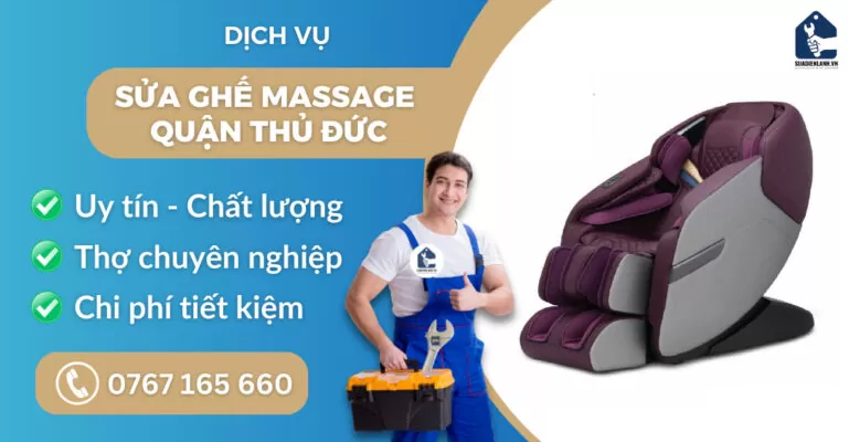 Sửa ghế massage quận Thủ Đức suadienlanh.vn
