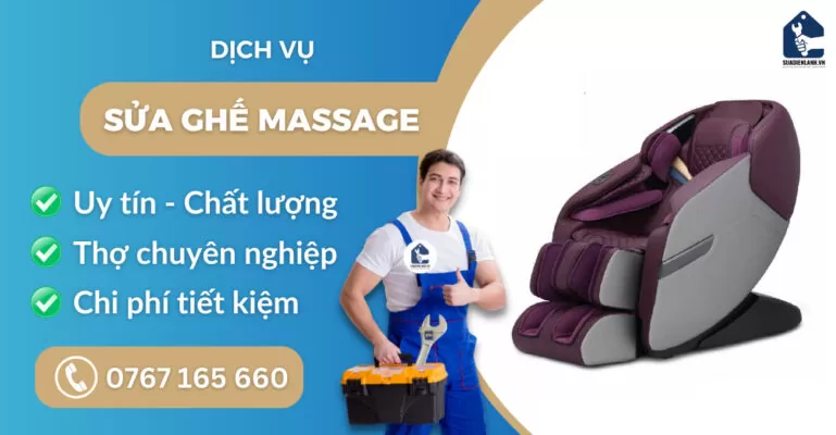 Sửa ghế massage suadienlanh.vn