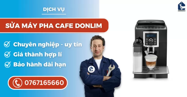 Sửa máy pha cafe Donlim suadienlanh.vn