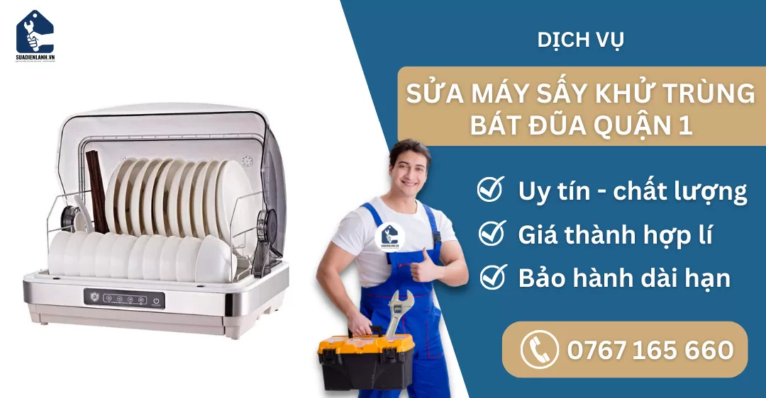 Sửa máy sấy khử rùng bát đũa quận 1 suadienlanh.vn