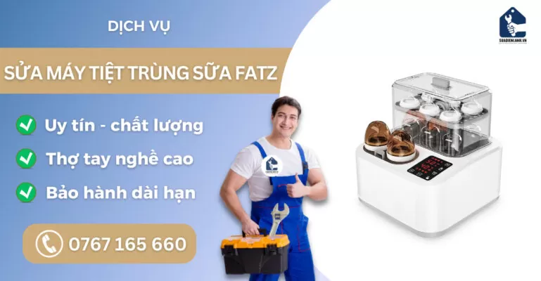 Sửa máy tiệt trùng sữa Fatz suadienlanh.vn