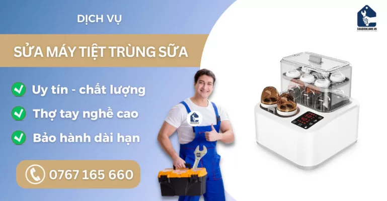Sửa máy tiệt trùng sữa suadienlanh.vn