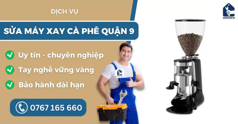 Sửa máy xay cà phê quận 9 suadienlanh.vn