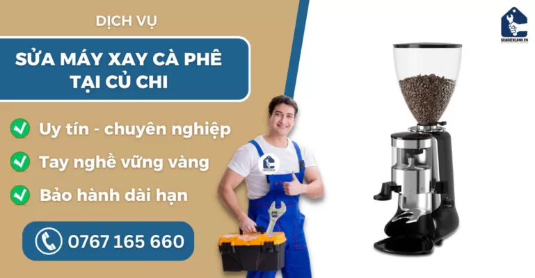 Sửa máy xay cà phê tại Củ Chi suadienlanh.vn