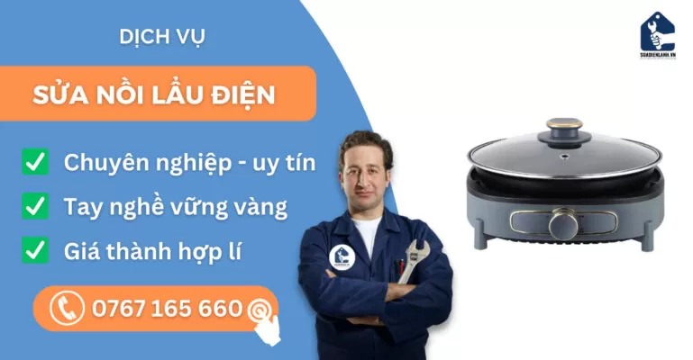 Sửa nồi lẩu điện suadienlanh.vn
