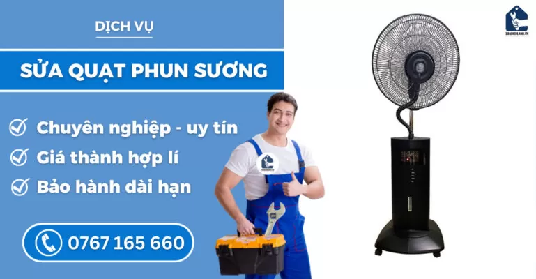 Sửa quạt phun sương suadienlanh.vn