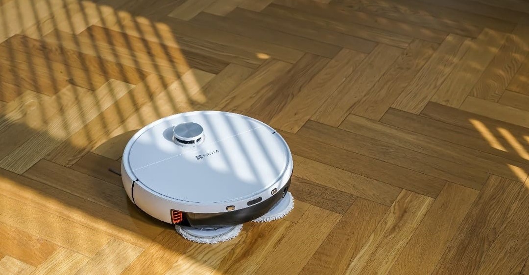 Robot hút bụi lau nhà không lên nguồn