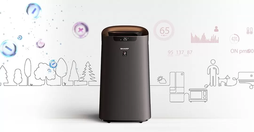 Vệ sinh máy lọc không khí Sharp