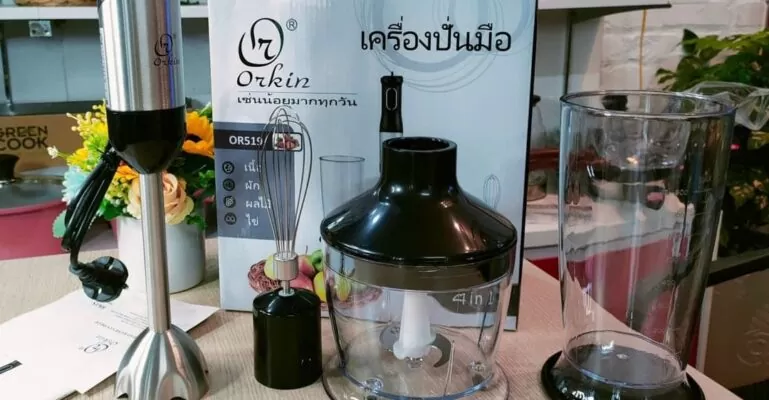 cách dùng máy xay cầm tay