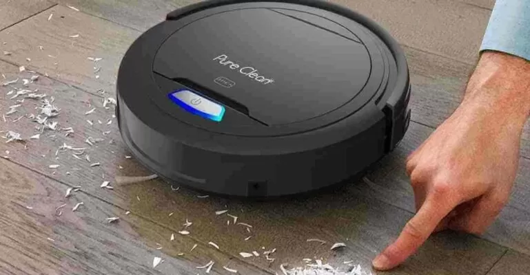 cách sạc pin cho robot hút bụi