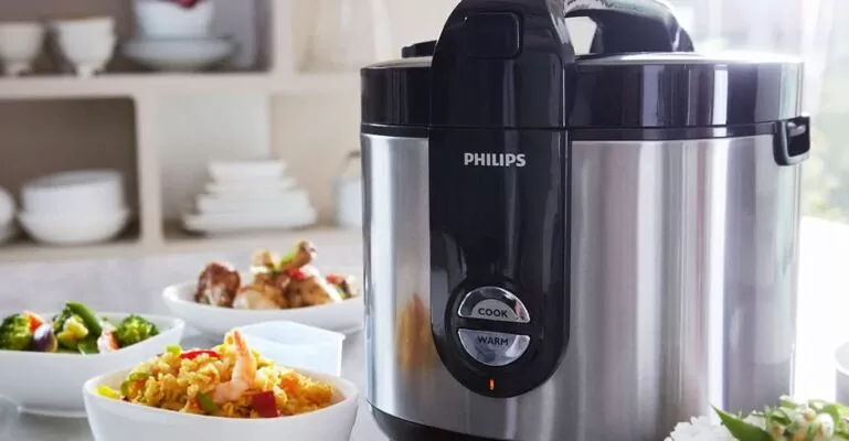 cách sử dụng nồi cơm philips