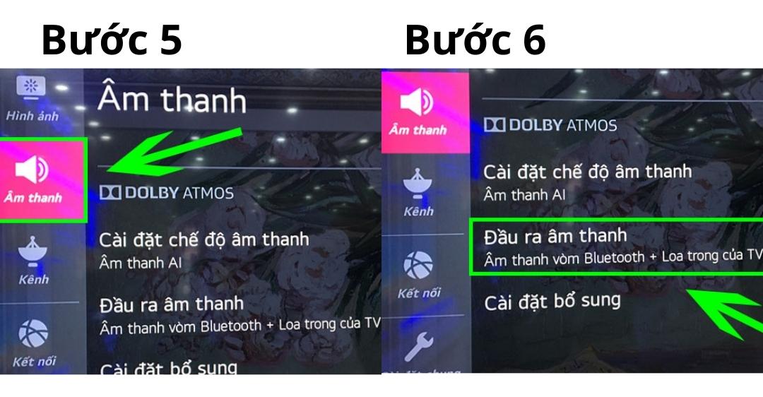 cách kết nối loa Bluetooth với Smart tivi LG