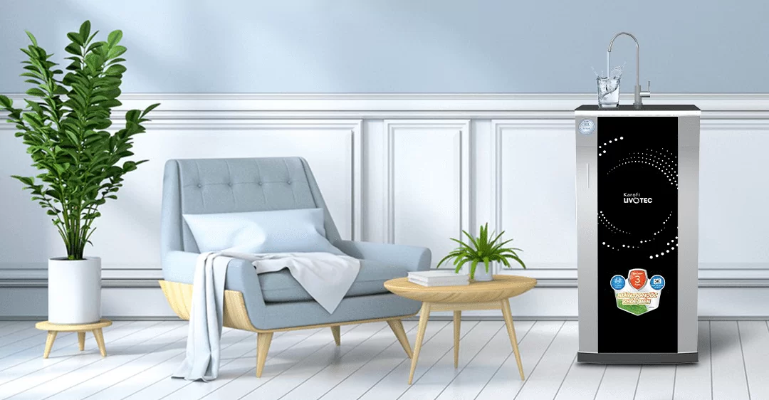 máy lọc nước bị bọt khí