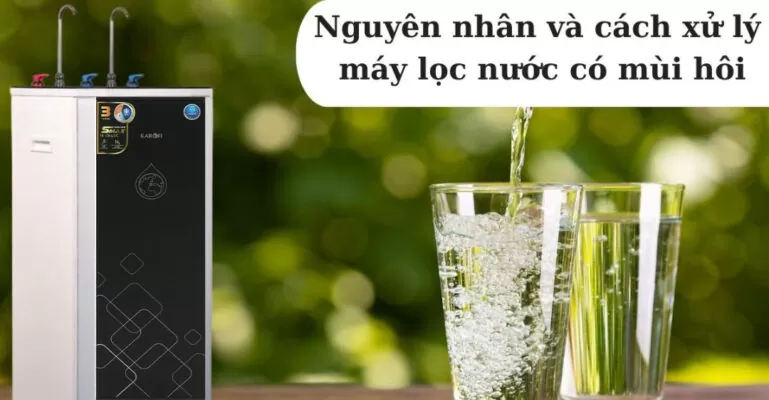 máy lọc nước karofi bị hôi