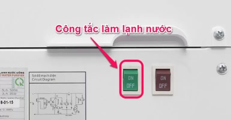 Máy lọc nước Sunhouse không lạnh