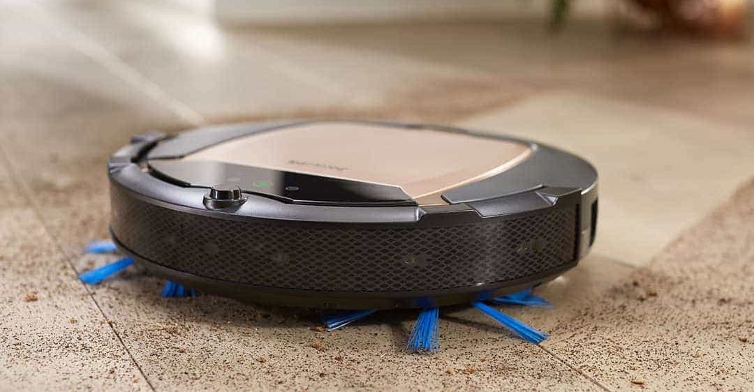 robot hút bụi không lên nguồn