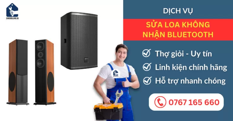 Sửa loa không nhận bluetooth suadienlanh.vn