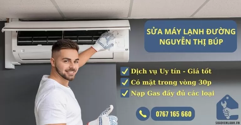 sửa máy lạnh đường Nguyễn Thị Búp suadienlanh.vn