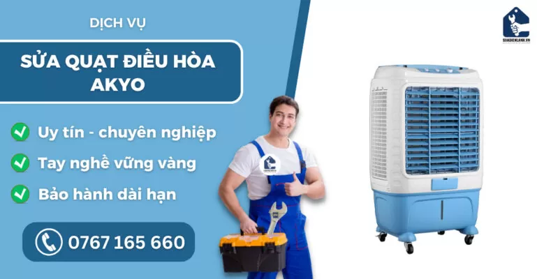 Sửa quạt điều hòa Akyo suadienlanh.vn