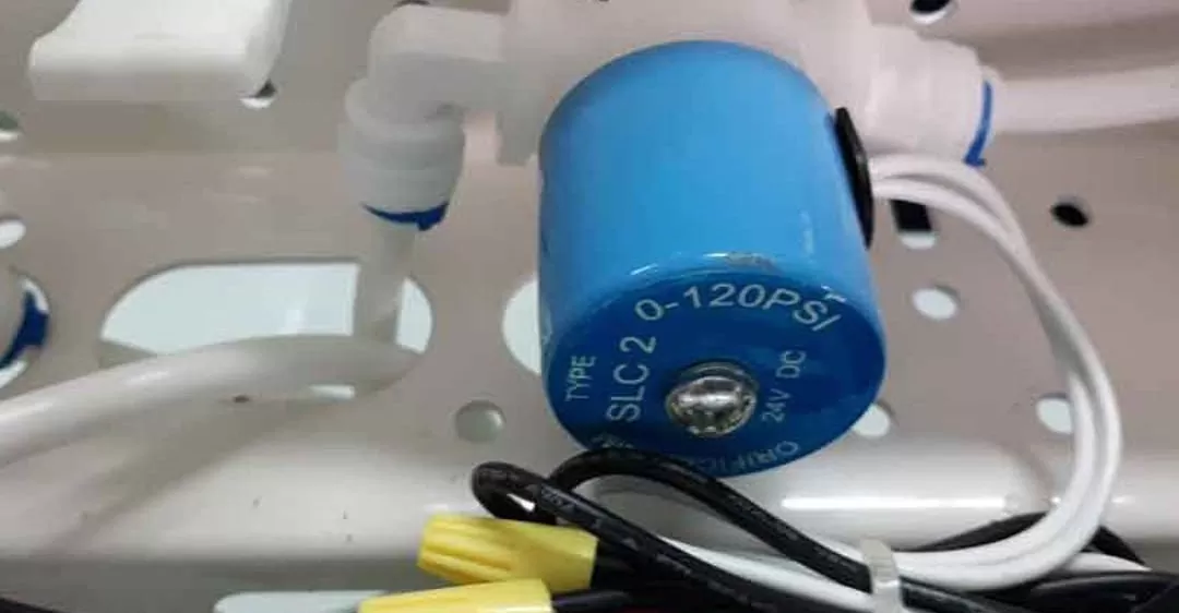 van điện từ máy lọc nước bị hỏng