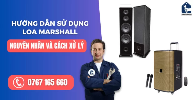 Hướng dẫn sử dụng loa Marshall suadienlanh.vn