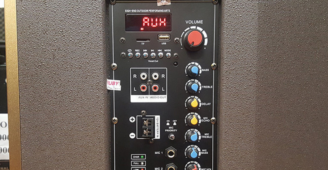 hướng dẫn sửa loa kéo không có tiếng