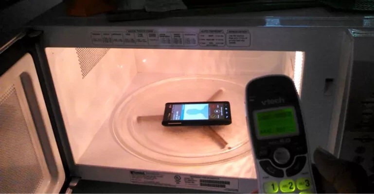 kiểm tra rò rỉ bức xạ của lò vi sóng