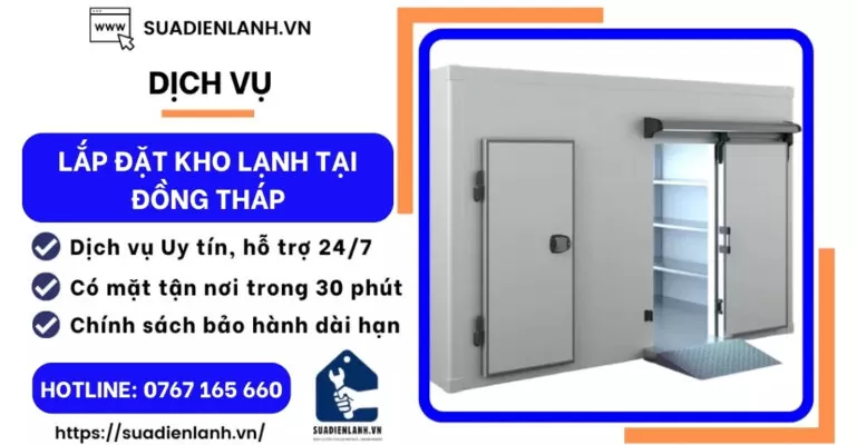 lắp đặt kho lạnh tại Đồng Tháp