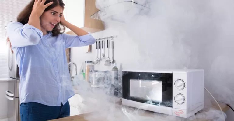 lò vi sóng bị hư