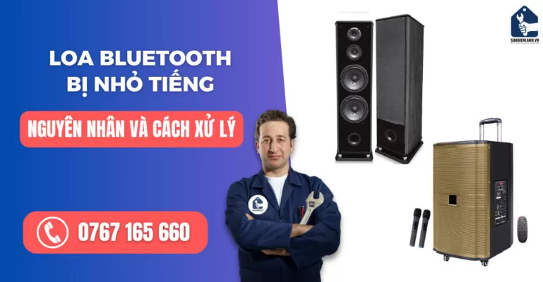 Loa bluetooth bị nhỏ tiếng suadienlanh.vn