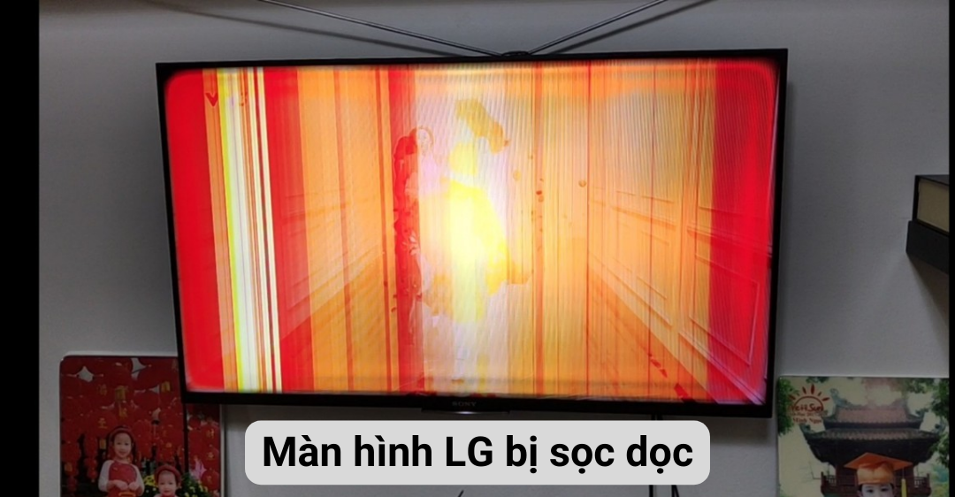 màn hình lg bị sọc dọc