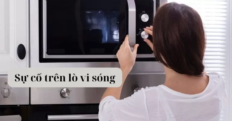 Sự cố trên lò vi sóng